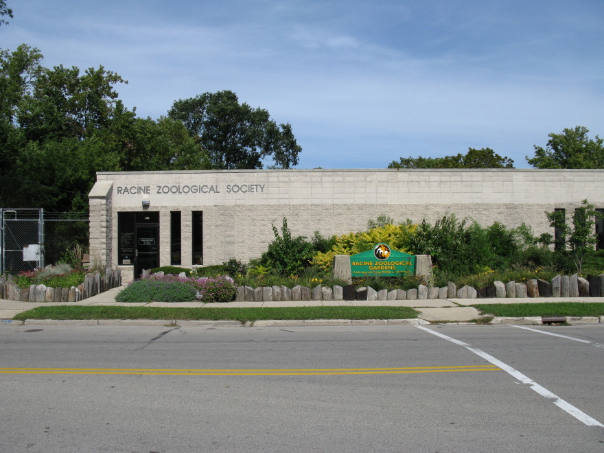 The business office of the Racine Zoological Society.