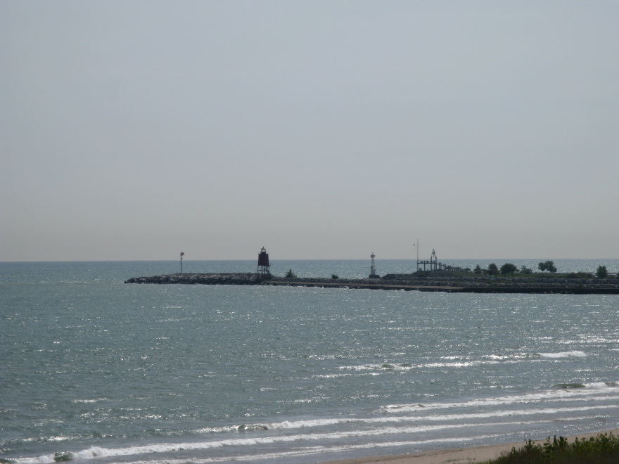 Lake Michigan navigational aides