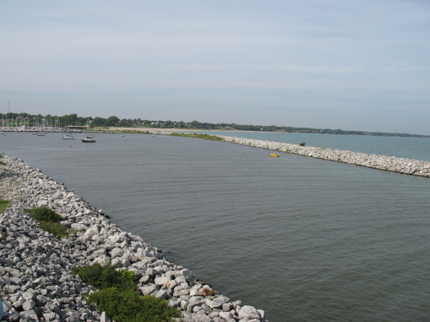 Racine Marina entrance