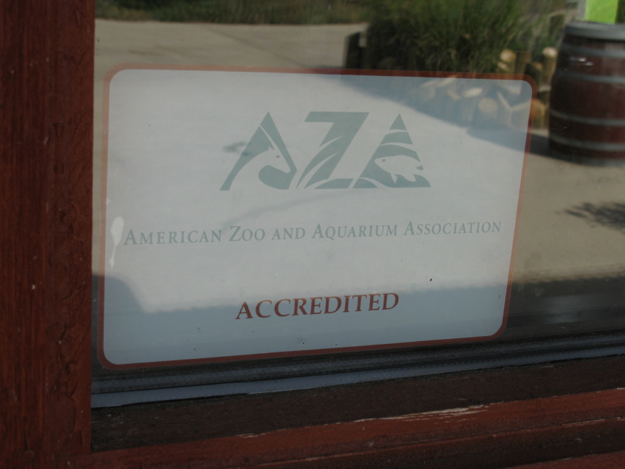 AZA acredited sign